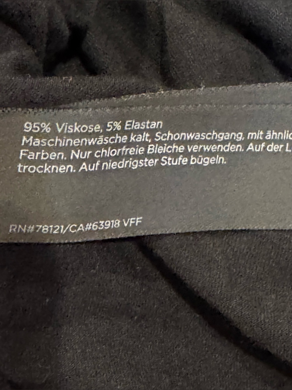 Eileen Fisher Black V-Neck Elbow Sleeve A-Line Swing Tunic M - Picture 9 of 9